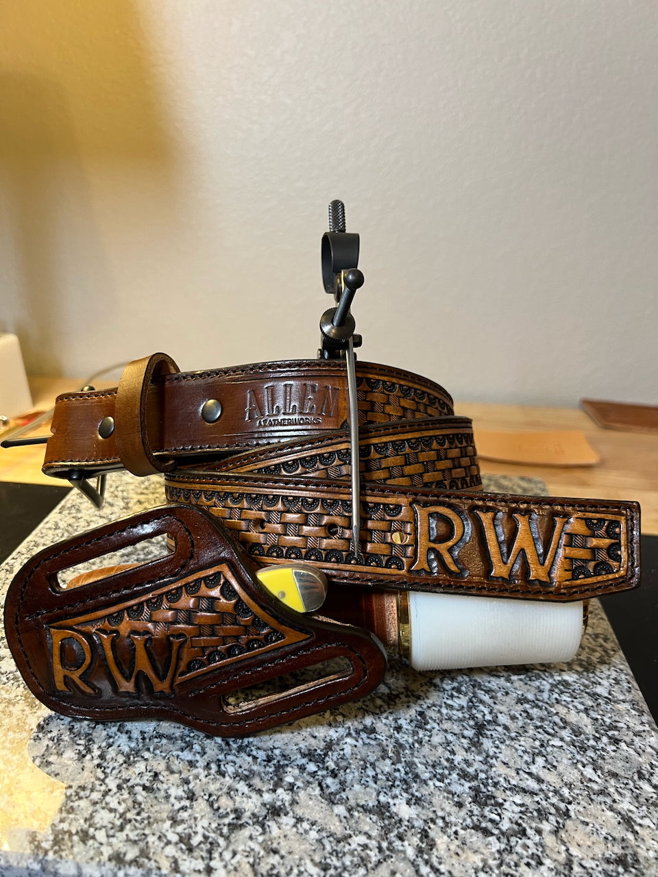 Stamped Initials