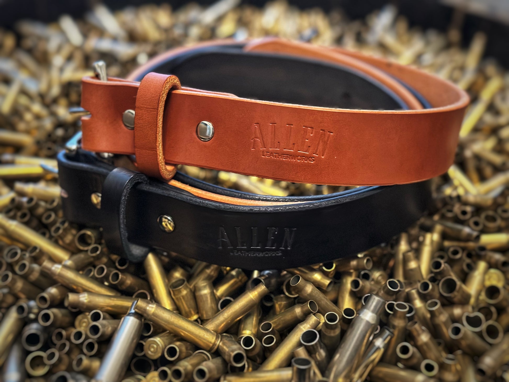Custom Leather Belt - 1.5"