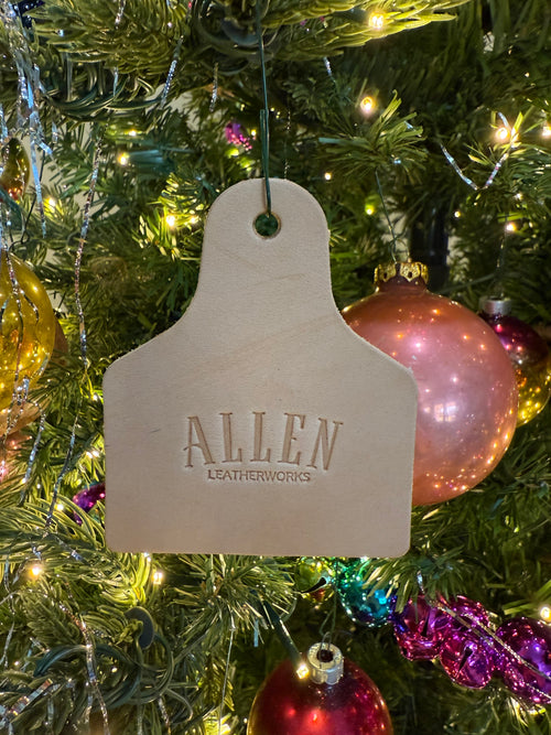 Cow Tag Ornaments