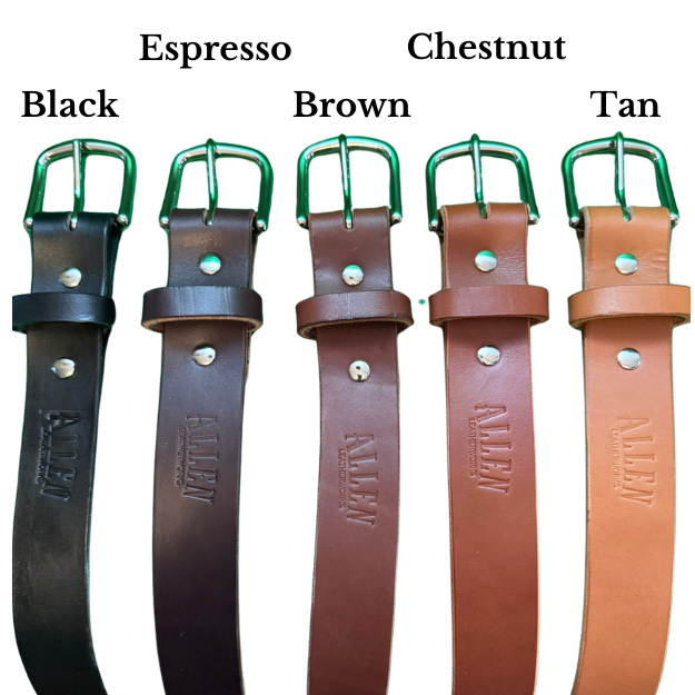 Everyday Leather Belt - 1.5"