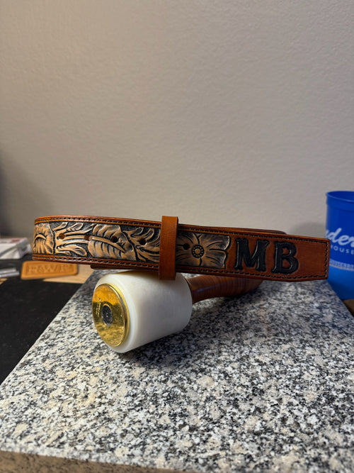 Custom Leather Belt - 1.5"
